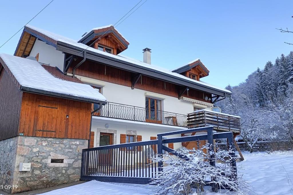 Gite Coeur De Haute-Savoie Viuz-en-Sallaz Exterior photo